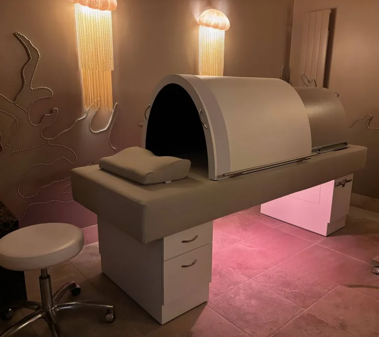 Appareil VITAL TECH dans un cadre de bien-être non médical destiné aux spas et centres wellness.
